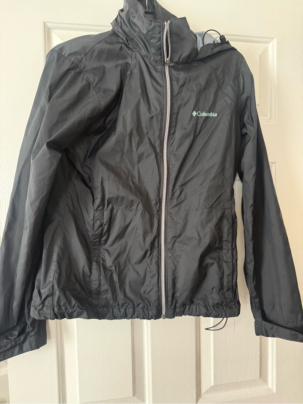Columbia Black Hooded Jacket